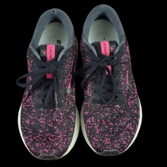 Brooks Shoes - Brooks Launch 7 Women's Black and Pink Running Shoes